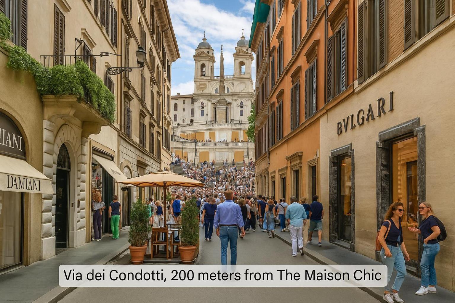 Maison Chic Spagna Two Rzym Zewnętrze zdjęcie